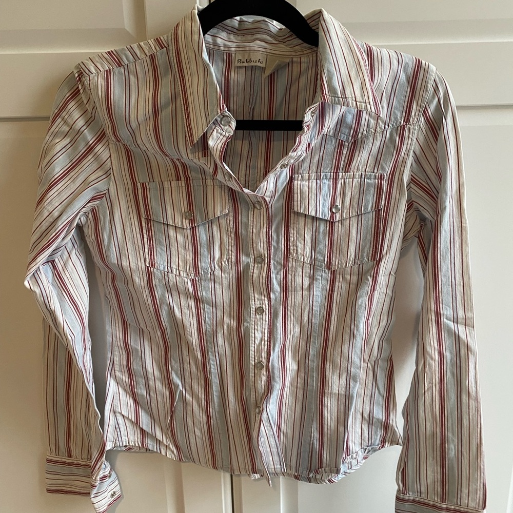 Rubbish rodeo button up
